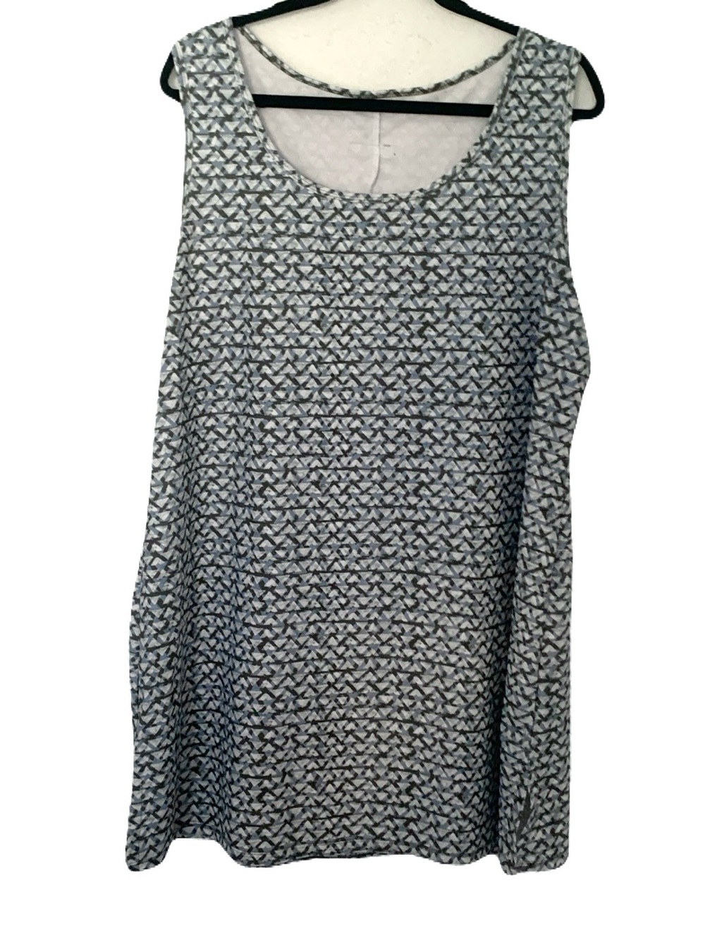 Nuu Muu XXL Athletic Stretch Knit Sleeveless Back Pockets Sporty Casual Dress